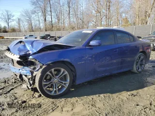 2020 Dodge Charger R/T with VIN 2C3CDXCT4LH245436, listed as a Copart auction lot 43001715 with 71,425 mi miles and Salvage Title. Bid and sale history available at carsss.com. Image 1.