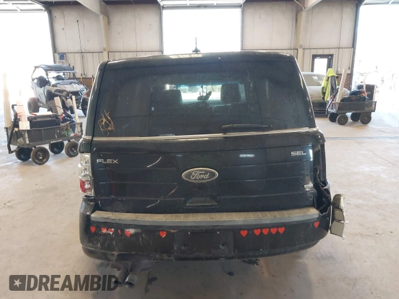 2009 Ford Flex SEL with VIN 2FMEK62C59BA22352, listed as a IAAI auction lot 41537506 with 1 mi miles. Bid and sale history available at carsss.com. Image 15.
