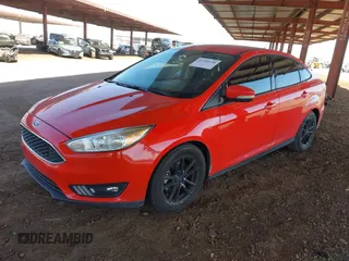 2017 Ford Focus SE with VIN 1FADP3F25HL285849, listed as a IAAI auction lot 41709240 with 90,652 mi miles. Bid and sale history available at carsss.com. Image 17.