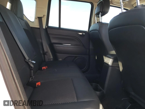 2016 Jeep Compass Latitude with VIN 1C4NJCEB5GD543037, listed as a Copart auction lot 80880834 with 0 mi miles and Salvage Title. Bid and sale history available at carsss.com. Image 11.