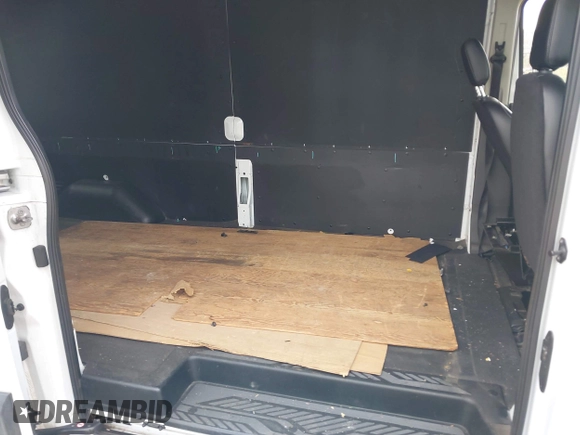 2023 Ford Transit Cargo with VIN 1FTBR1C80PKA42107, listed as a IAAI auction lot 42005312 with 80,123 mi miles. Bid and sale history available at carsss.com. Image 8.