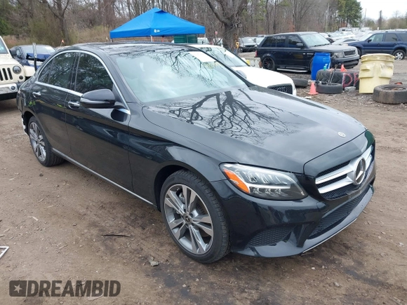 2021 Mercedes-Benz C 300 with VIN W1KWF8EBXMR617429, listed as a IAAI auction lot 41979087 with 42,712 mi miles and . Bid and sale history available at DreamBid. Image 1.