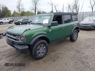 2024 Ford Bronco Big Bend with VIN 1FMDE7BHXRLA69347, listed as a IAAI auction lot 41957911 with Not Provided miles and . Bid and sale history available at DreamBid. Image 2.