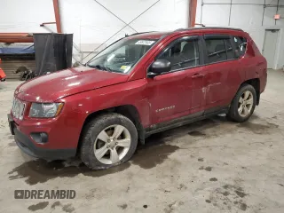 2014 Jeep Compass Sport with VIN 1C4NJDBB3ED728131, listed as a Copart auction lot 49822685 with 121,586 mi miles and Clean Title. Bid and sale history available at carsss.com. Image 1.