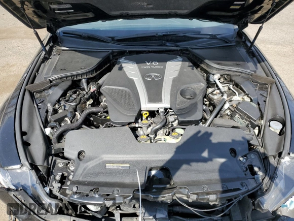 2017 Infiniti Q60 Red Sport 400 z VIN JN1FV7EK2HM611251, wystawiony jako Copart lot #55114595 z przebiegiem 38 479 mil mil oraz Szkoda całkowita • Salvage title. Historia ofert i sprzedaży dostępna na DreamBid. Obrazek 11.