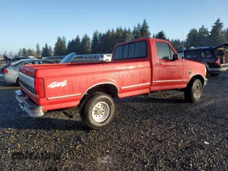1993 Ford F-150 with VIN 1FTEF14N0PLA23366, listed as a Copart auction lot 86184434 with 36,789 mi miles and Salvage Title. Bid and sale history available at DreamBid. Image 3.
