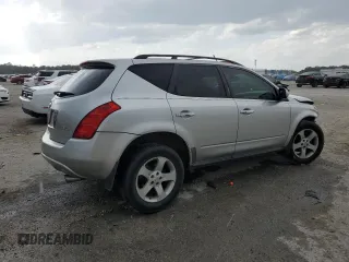2005 Nissan Murano SE with VIN JN8AZ08TX5W315681, listed as a Copart auction lot 52791315 with 203,420 mi miles and Salvage Title. Bid and sale history available at DreamBid. Image 3.