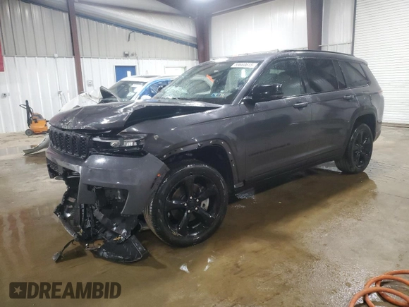 2024 Jeep Grand Cherokee Limited with VIN 1C4RJKBG6R8501418, listed as a Copart auction lot 59668615 with 9,663 mi miles and Salvage title. Bid and sale history available at DreamBid. Image 1.