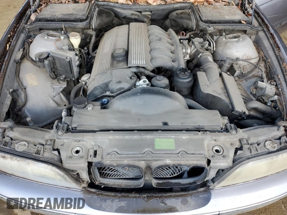 1997 BMW 5 Series 528iA with VIN WBADD6327VBW21086, listed as a Copart auction lot 80999084 with 170,865 mi miles and Clean Title. Bid and sale history available at carsss.com. Image 11.