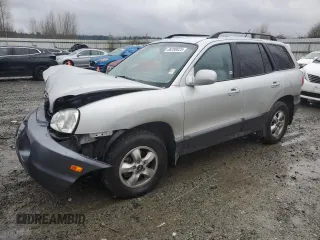 2006 Hyundai Santa Fe GLS with VIN KM8SC73EX6U094482, listed as a Copart auction lot 88280025 with 161,220 mi miles and Salvage Title. Bid and sale history available at carsss.com. Image 1.