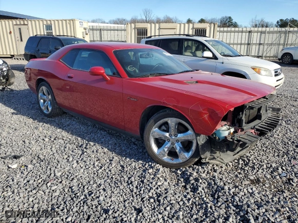 2012 Dodge Challenger SXT Plus with VIN 2C3CDYAG5CH134311, listed as a Copart auction lot 46408555 with 178,214 mi miles and Salvage Title. Bid and sale history available at carsss.com. Image 4.