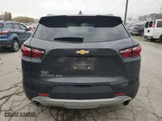 2021 Chevrolet Blazer LT with VIN 3GNKBHRS8MS559467, listed as a Copart auction lot 80443794 with 42,673 mi miles and Salvage Title. Bid and sale history available at carsss.com. Image 6.