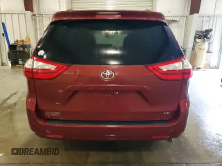 2015 Toyota Sienna LE AAS с VIN 5TDKK3DC2FS677288, выставлен на аукционе Copart как лот 57882845 с пробегом 162 458 миль миль и Списание • Salvage title. История ставок и продаж доступна на DreamBid. Изображение 6.