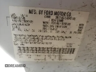 2017 Ford Police Interceptor Utility z VIN 1FM5K8AR5HGA12977, wystawiony jako Copart lot #39727692 z przebiegiem 163 511 mil mil oraz Szkoda całkowita • Salvage title. Historia ofert i sprzedaży dostępna na DreamBid. Obrazek 10.