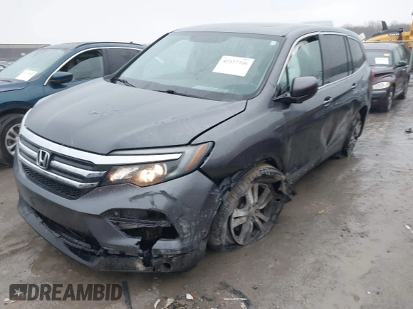 2018 Honda Pilot EX-L with VIN 5FNYF6H54JB018069, listed as a IAAI auction lot 41937306 with 75,824 mi miles. Bid and sale history available at carsss.com. Image 6.