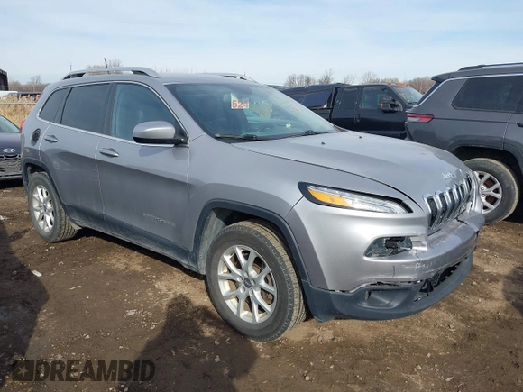 2018 Jeep Cherokee Latitude Plus with VIN 1C4PJMLX1JD550457, listed as a IAAI auction lot 41456104 with 85,931 mi miles and . Bid and sale history available at DreamBid. Image 1.