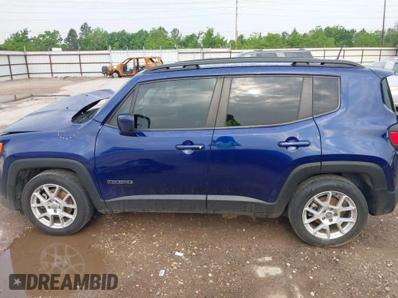 2021 Jeep Renegade Latitude with VIN ZACNJCBB8MPM36868, listed as a IAAI auction lot 42123253 with 52,760 mi miles and . Bid and sale history available at DreamBid. Image 14.