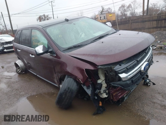 2011 Ford Edge Limited with VIN 2FMDK3KC5BBA60311, listed as a IAAI auction lot 41935540 with 138,631 mi miles. Bid and sale history available at carsss.com. Image 1.