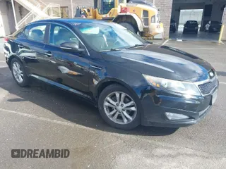 2013 Kia Optima LX with VIN 5XXGM4A74DG189603, listed as a IAAI auction lot 41741889 with 154,233 mi miles. Bid and sale history available at carsss.com. Image 1.