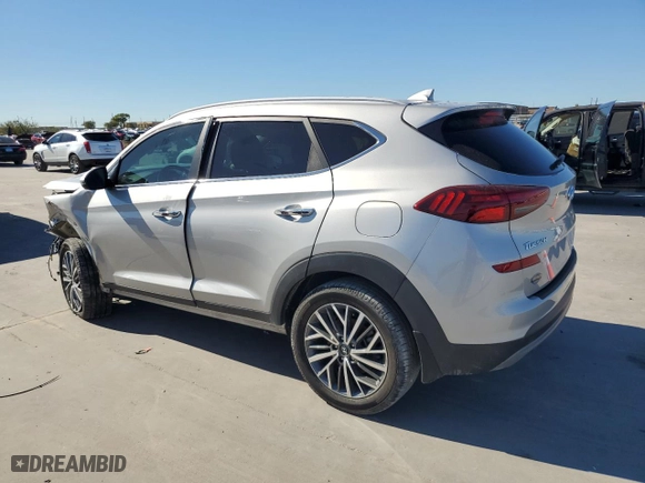 2020 Hyundai Tucson Sport with VIN KM8J33AL1LU207513, listed as a Copart auction lot 81602284 with 45,682 mi miles and Clean Title. Bid and sale history available at carsss.com. Image 2.