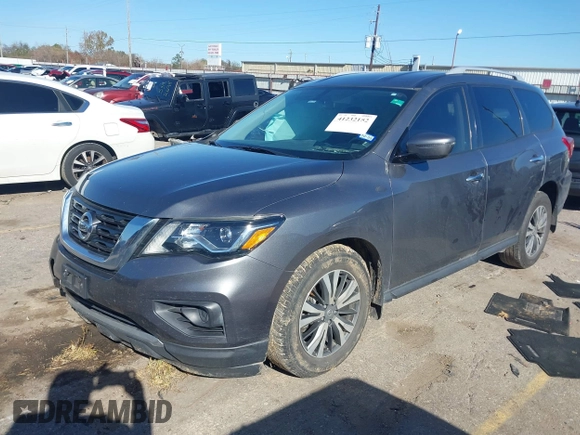 2020 Nissan Pathfinder S with VIN 5N1DR2AN9LC623581, listed as a IAAI auction lot 41232152 with 131,385 mi miles. Bid and sale history available at carsss.com. Image 17.