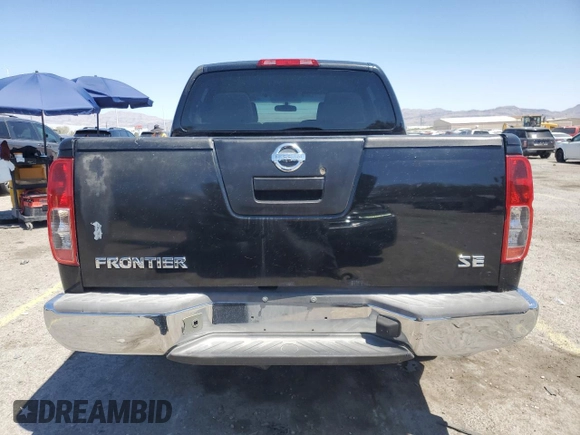 2008 Nissan Frontier SE with VIN 1N6AD07U68C450888, listed as a Copart auction lot 58016045 with 162,079 mi miles and Salvage title. Bid and sale history available at DreamBid. Image 6.