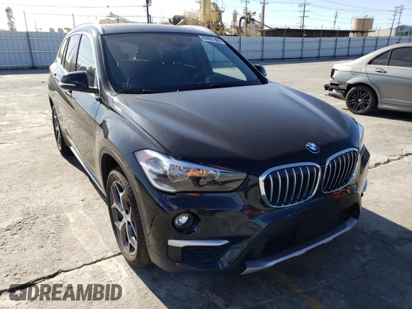 2019 BMW X1 sDrive28i with VIN WBXHU7C52K3H45282, listed as a Copart auction lot 42421563 with 8,057 mi miles. Bid and sale history available at carsss.com. Image 4.
