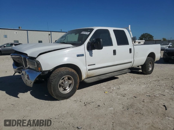 2000 Ford F-350 XL with VIN 3FTSW30F7YMA72223, listed as a Copart auction lot 81574774 with 203,727 mi miles and Salvage Title. Bid and sale history available at DreamBid. Image 1.