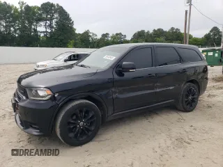 2020 Dodge Durango GT Plus with VIN 1C4RDJDGXLC394859, listed as a Copart auction lot 58548945 with 85,299 mi miles and Salvage title. Bid and sale history available at DreamBid. Image 1.