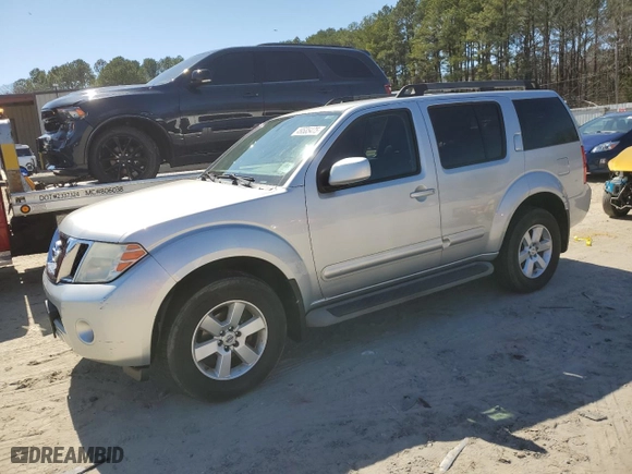 2011 Nissan Pathfinder LE with VIN 5N1AR1NB8BC622546, listed as a Copart auction lot 49585475 with 158,382 mi miles and Salvage Title. Bid and sale history available at carsss.com. Image 1.