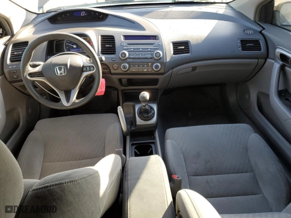 2009 Honda Civic Cpe LX with VIN 2HGFG116X9H517637, listed as a Copart auction lot 49730815 with 175,200 mi miles and Salvage Title. Bid and sale history available at carsss.com. Image 8.