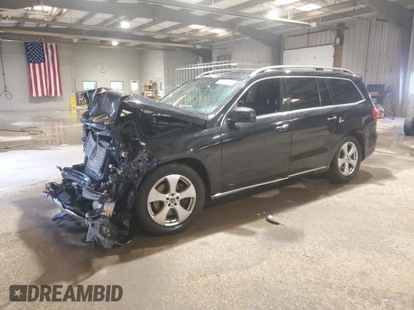 2018 Mercedes-Benz GLS 450 with VIN 4JGDF6EE8JB056616, listed as a Copart auction lot 53313715 with Not Provided miles and Salvage Title. Bid and sale history available at DreamBid. Image 1.