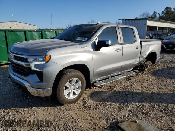 2023 Chevrolet Silverado 1500 LT with VIN 1GCPDDEK3PZ277638, listed as a Copart auction lot 87401664 with 29,220 mi miles and Salvage Title. Bid and sale history available at carsss.com. Image 1.