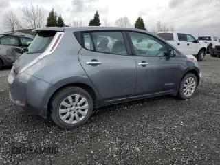 2015 Nissan LEAF S with VIN 1N4AZ0CP1FC331217, listed as a Copart auction lot 48134395 with 51,884 mi miles and Salvage Title. Bid and sale history available at DreamBid. Image 3.