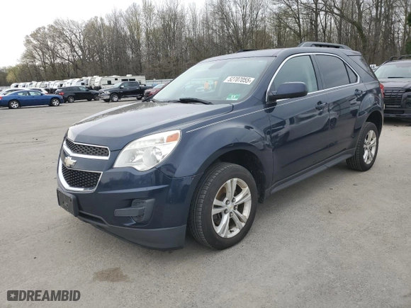 2015 Chevrolet Equinox LT with VIN 2GNALBEK1F1147837, listed as a Copart auction lot 52707055 with 138,138 mi miles and Clean Title. Bid and sale history available at carsss.com. Image 1.