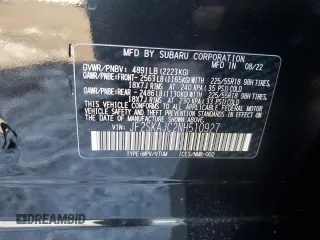 2022 Subaru Forester Sport with VIN JF2SKAJC2NH510927, listed as a Copart auction lot 45876165 with 29,138 mi miles and Salvage Title. Bid and sale history available at carsss.com. Image 15.