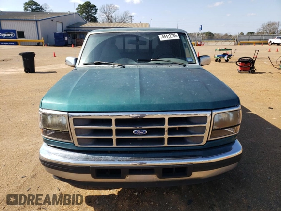 1996 Ford F-150 with VIN 1FTEX15H5TKA45899, listed as a Copart auction lot 44412295 with 225,651 mi miles and Salvage Title. Bid and sale history available at carsss.com. Image 11.