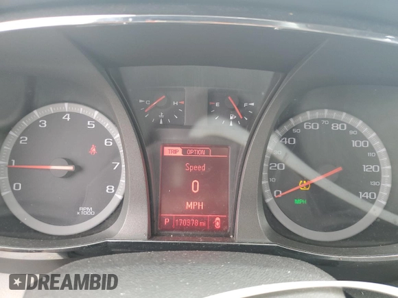 2017 GMC Terrain SLE with VIN 2GKFLTEK2H6106843, listed as a Copart auction lot 50424585 with 170,378 mi miles and Salvage Title. Bid and sale history available at carsss.com. Image 9.