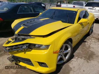 2014 Chevrolet Camaro SS z VIN 2G1FK1EJ1E9213654, wystawiony jako Copart lot #59572943 z przebiegiem Nie podano mil oraz Szkoda całkowita • Salvage title. Historia ofert i sprzedaży dostępna na DreamBid. Obrazek 1.