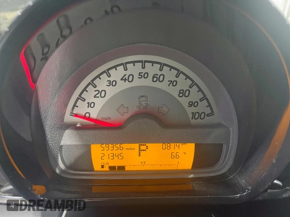 2012 Smart fortwo Pure z VIN WMEEJ3BA5CK540092, wystawiony jako Copart lot #57123825 z przebiegiem 59 356 mil mil oraz Szkody całkowita. Historia ofert i sprzedaży dostępna na DreamBid. Obrazek 8.