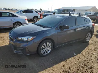 2018 Subaru Impreza with VIN 4S3GTAA6XJ3724745, listed as a Copart auction lot 62899785 with 72,351 mi miles and Salvage title. Bid and sale history available at DreamBid. Image 1.