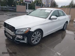 2015 Mercedes-Benz C-Class C 300 with VIN 55SWF4JB3FU085943, listed as a IAAI auction lot 41788857 with 107,954 mi miles. Bid and sale history available at carsss.com. Image 19.