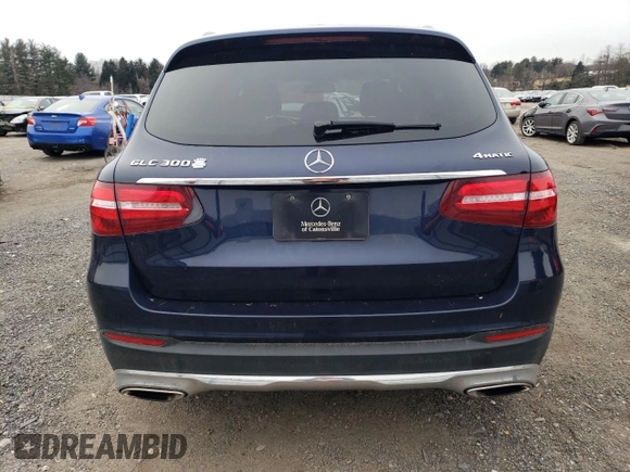 2018 Mercedes-Benz GLC with VIN WDC0G4KB6JV105769, listed as a Copart auction lot 45427985 with 85,144 mi miles and Salvage Title. Bid and sale history available at carsss.com. Image 6.
