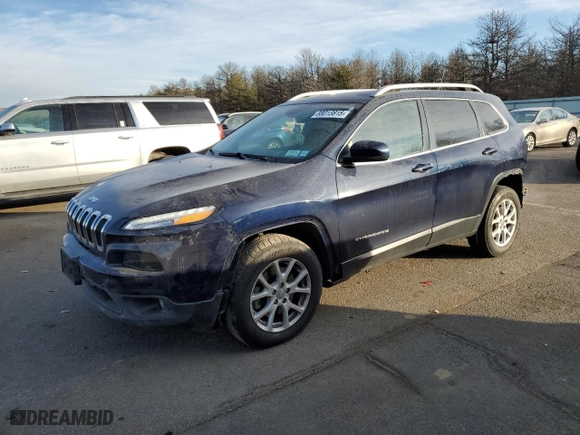 2016 Jeep Cherokee Altitude with VIN 1C4PJMCSXGW252863, listed as a Copart auction lot 88013815 with 137,492 mi miles and Salvage Title. Bid and sale history available at carsss.com. Image 1.