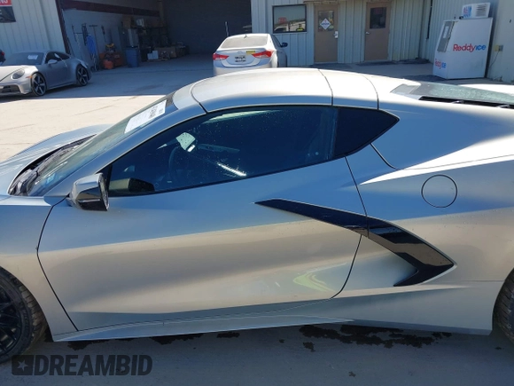 2021 Chevrolet Corvette 1LT with VIN 1G1YA2D49M5109468, listed as a IAAI auction lot 41343940 with 49,570 mi miles. Bid and sale history available at carsss.com. Image 15.