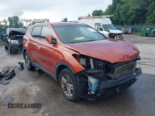 2017 Hyundai Santa Fe 2.4L with VIN 5XYZTDLB6HG451345, listed as a IAAI auction lot 42665264 with 129,855 mi miles and . Bid and sale history available at DreamBid. Image 1.