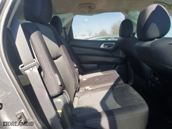 2019 Nissan Pathfinder S with VIN 5N1DR2MM6KC599497, listed as a Copart auction lot 46484605 with 105,924 mi miles and Salvage Title. Bid and sale history available at carsss.com. Image 11.