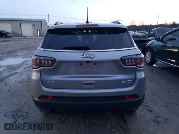 2023 Jeep Compass Latitude with VIN 3C4NJDBN5PT551685, listed as a Copart auction lot 85771934 with 16,410 mi miles and Salvage Title. Bid and sale history available at DreamBid. Image 6.