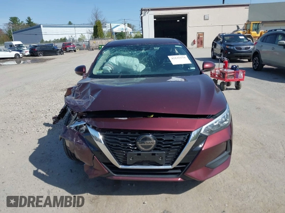 2020 Nissan Sentra SV z VIN 3N1AB8CV3LY282894, wystawiony jako IAAI lot #42125194 z przebiegiem 51 165 mil mil oraz . Historia ofert i sprzedaży dostępna na DreamBid. Obrazek 12.