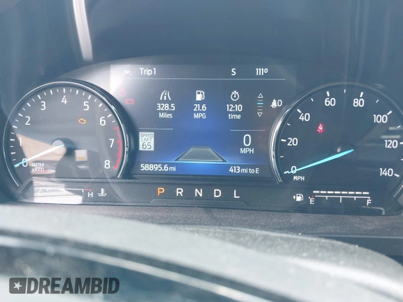 2022 Ford Explorer ST-Line with VIN 1FMSK7KH7NGB05501, listed as a IAAI auction lot 41989567 with 58,895 mi miles and . Bid and sale history available at DreamBid. Image 7.